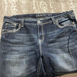 Ladies, Grace Easy Fit boot Cut Jeans, size 32
